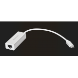 Išorinė tinklo plokštė USB C - RJ45 (K-L) 1000Mbps Gigabit Cabletech